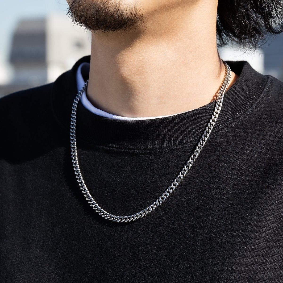 アバランチ マイアミストーンネックレス 50cm シルバー マイアミ