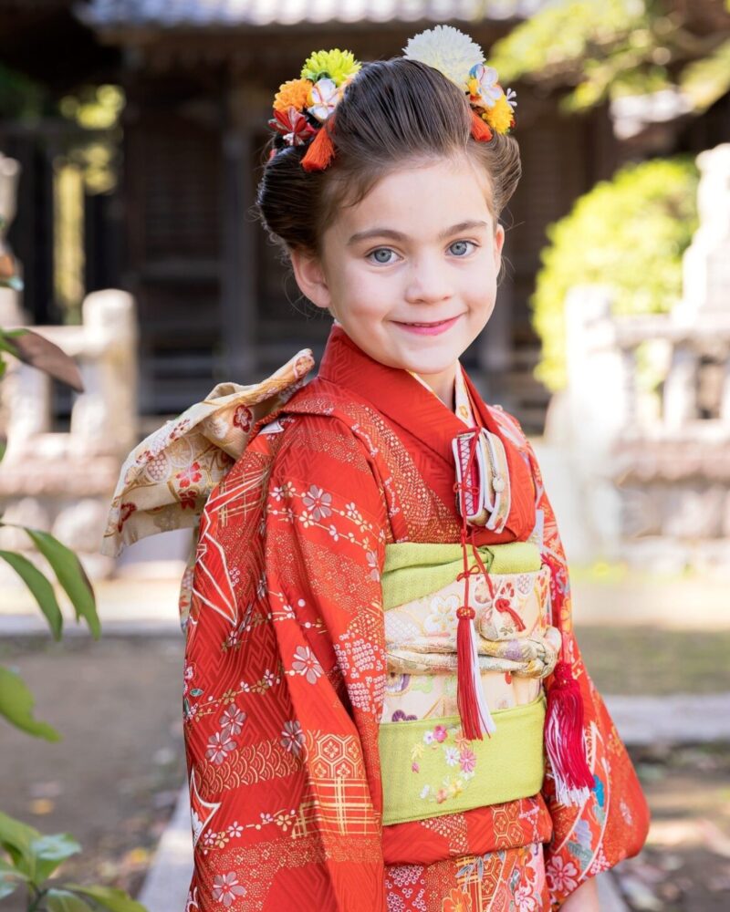 七五三7歳 予約番号JF010 | 鎌倉の晴れ着レンタル からんころん