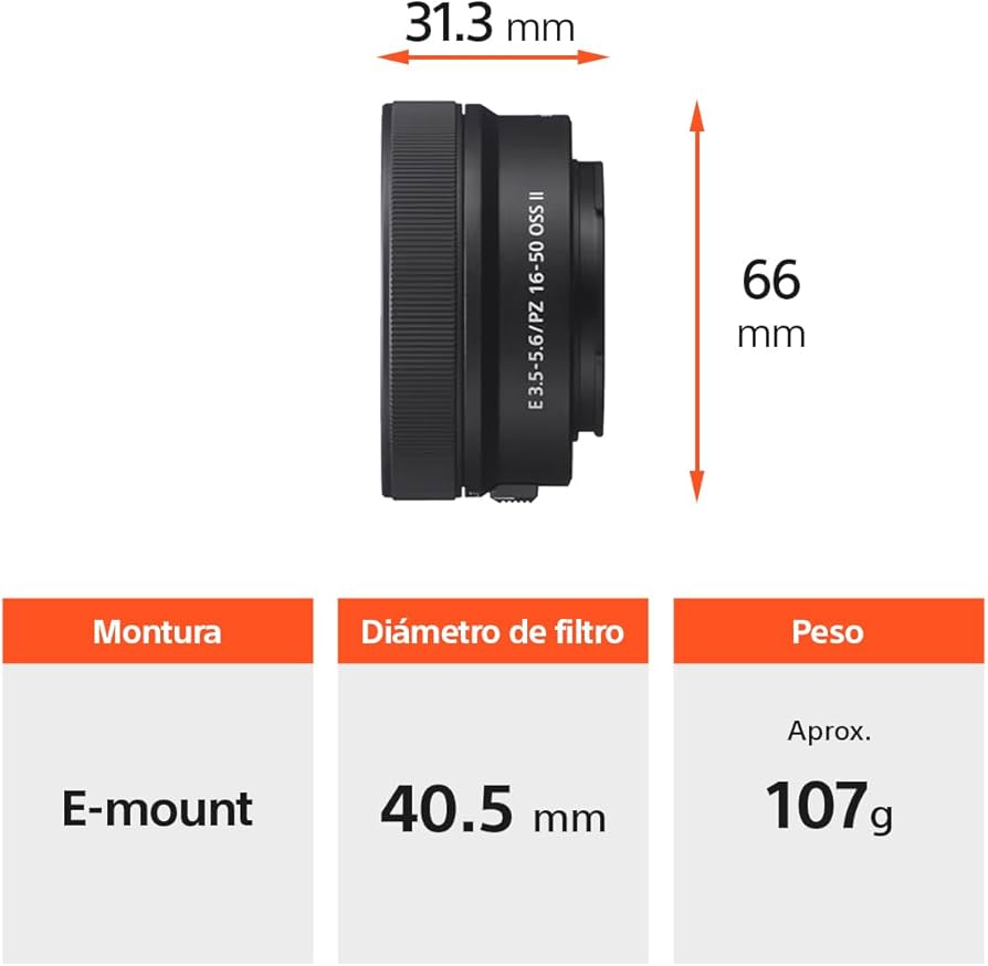 Amazon.com : Sony E PZ 16–50 mm F3.5–5.6 OSS II : Electronics