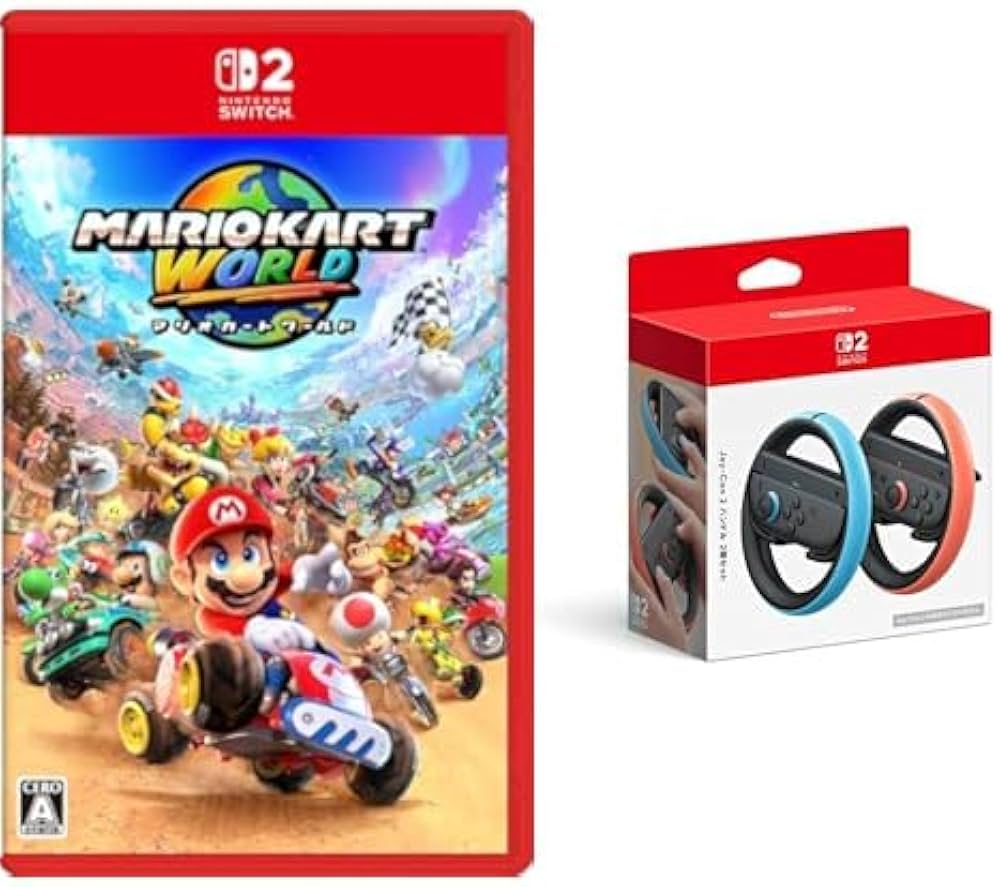 Amazon.co.jp: マリオカート ワールド -Switch2 & 【任天堂純正品】Joy