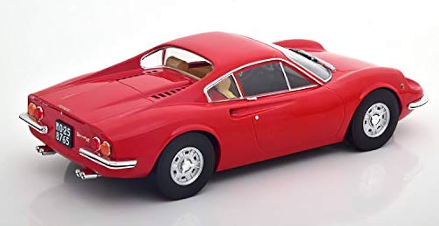 Amazon | MCG 1/18 フェラーリ 246 GT ディーノ 1969 レッド