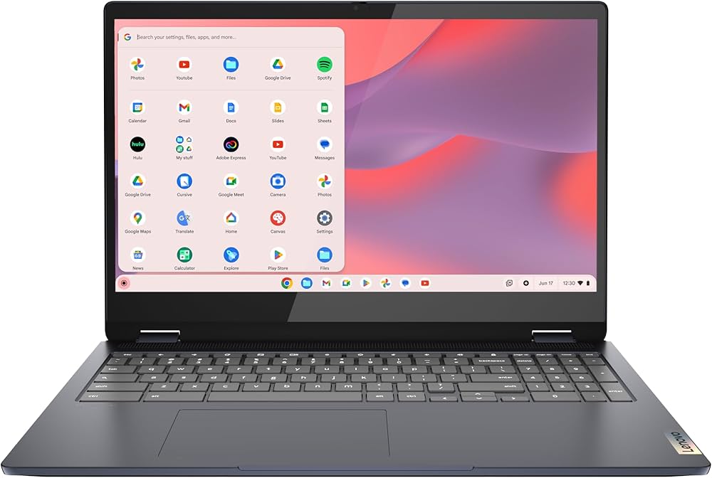 Lenovo IdeaPad Flex 3i Chromebook Laptop, 15.6” FHD Display, Intel