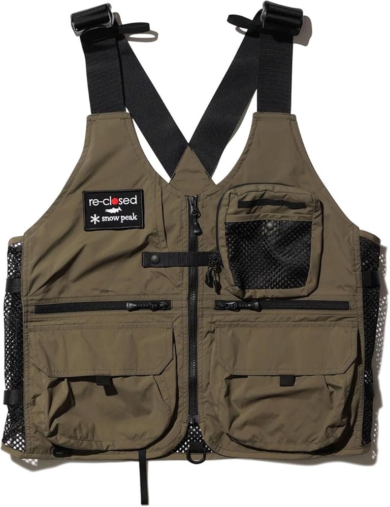 Amazon | [スノーピーク] ベスト Toned Trout Camp Vest | アクティブ