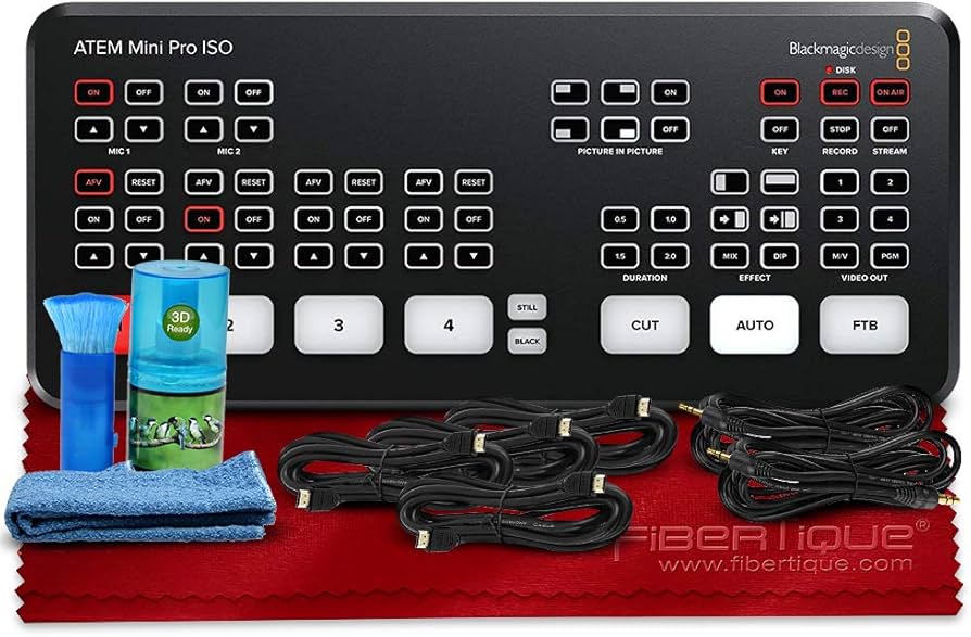 Amazon.co.jp: Blackmagic Design ATEM Mini Pro ISO ライブ