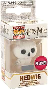 Amazon.co.jp: Funko Pop Keychain: Harry Potter - Hedwig (Flocked