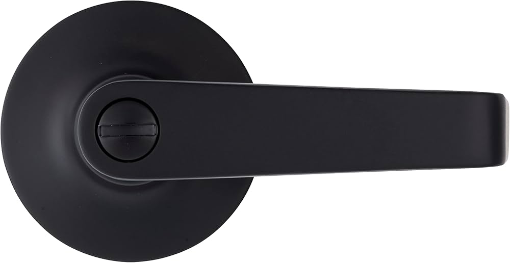 BRINKS Commercial - Light Duty Privacy Door Lever, Matte Black