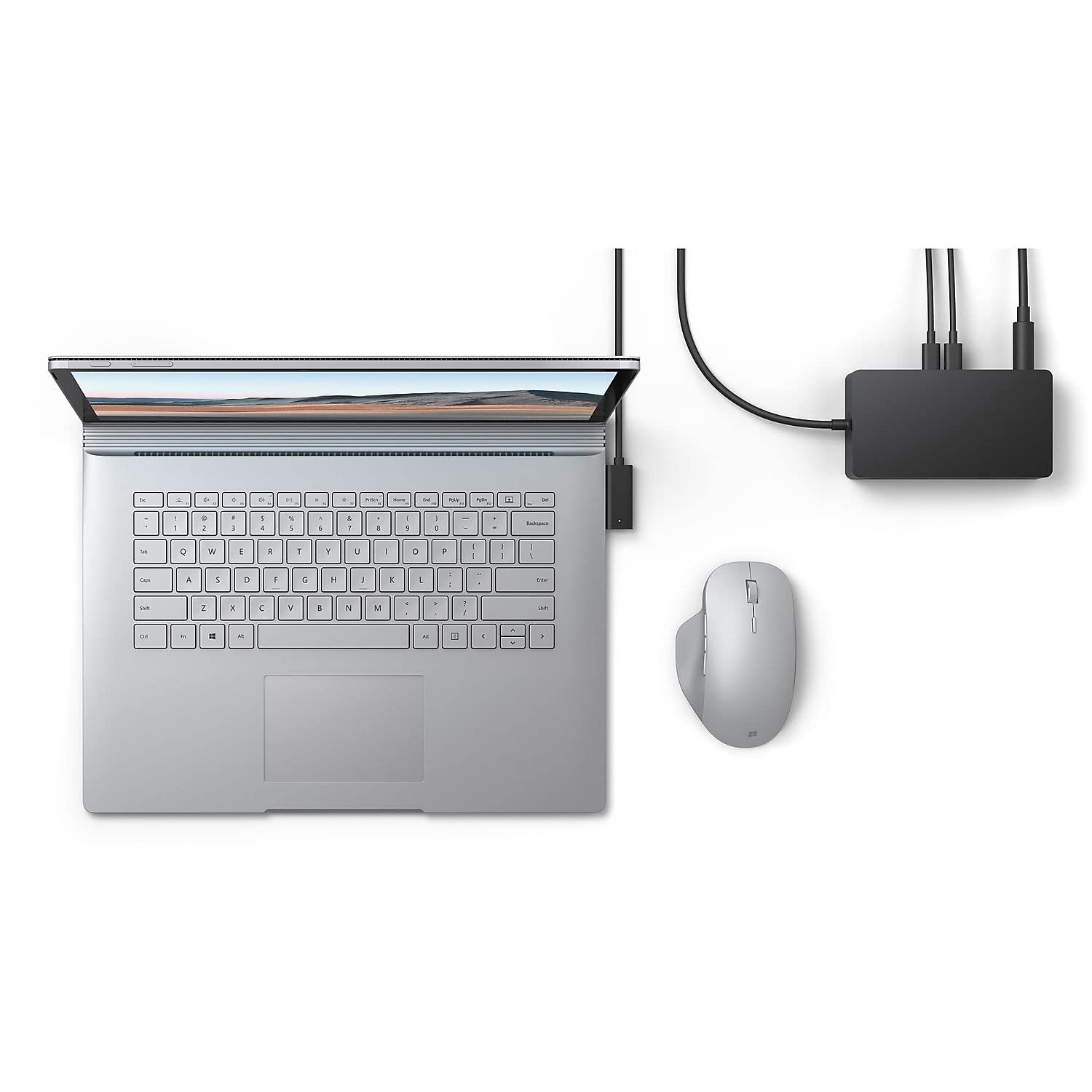 Microsoft Surface Dock 2: multiple ports including USB-C, gigabit