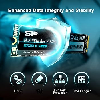 Amazon.com: Silicon Power 2TB NVMe M.2 PCIe Gen3x4 2280 SSD Solid