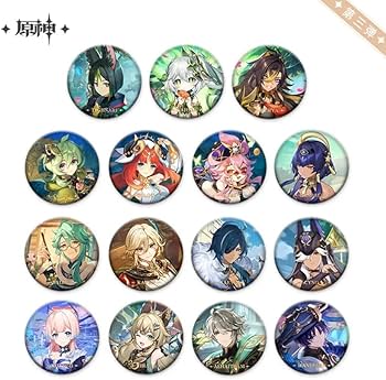 Amazon.co.jp: 原神シリーズ キャラクター缶バッジ Genshin 放浪者
