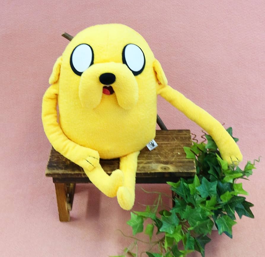 Amazon.co.jp: シナダ アドベンチャータイム ぬいぐるみ (L) JAKE SAT
