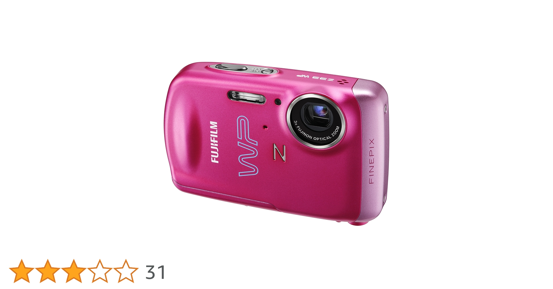 動作確認済】 FUJIFILM FinePix Z300 ピンク 希少カラー 動作確認済