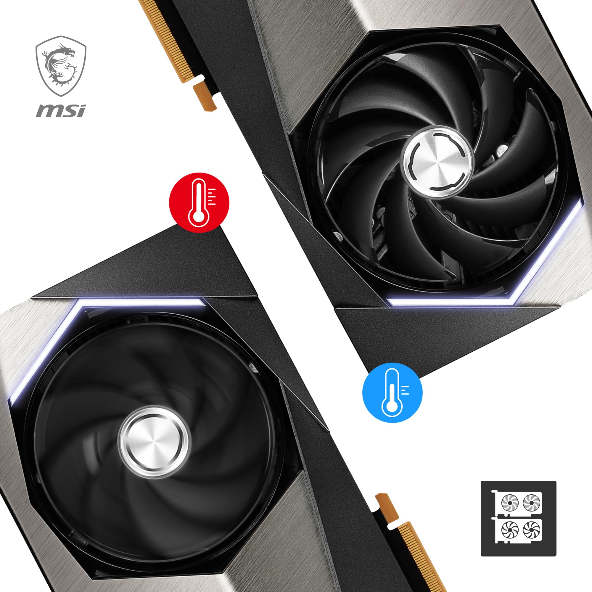 Amazon.com: MSI GeForce RTX 4090 SUPRIM Liquid X 24G Gaming