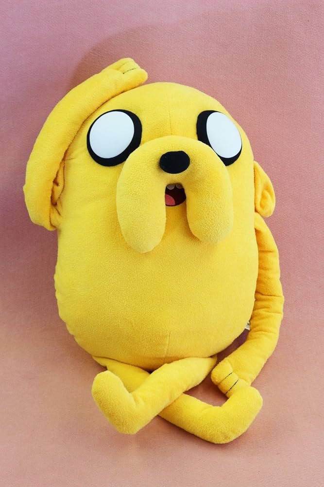 Amazon.co.jp: アドベンチャータイム ぬいぐるみ (LL) JAKE : おもちゃ