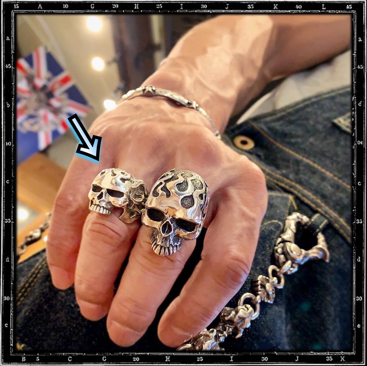 HELL SKULL RING | クレイジーピッグ公式オンラインストア リング