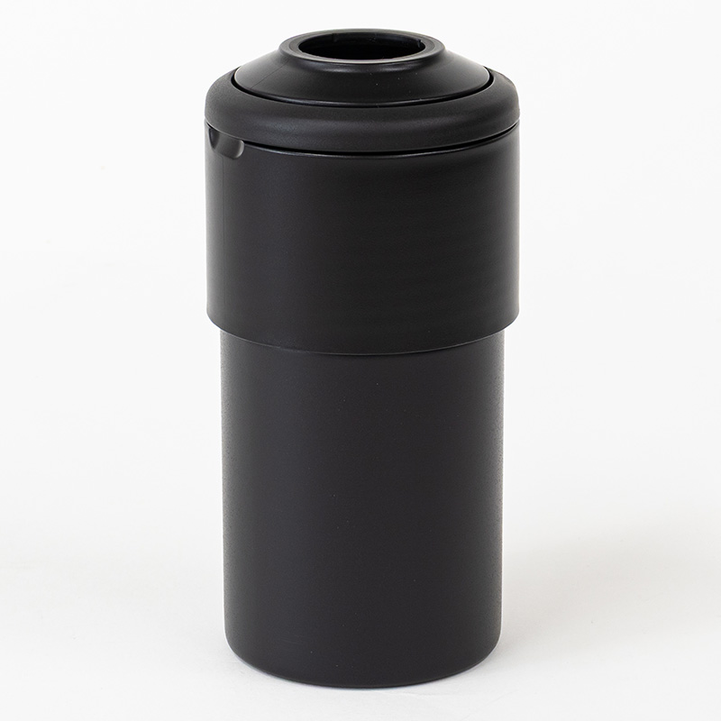 保冷も保温もできる ペットボトルホルダー ブラック 500～650ml用