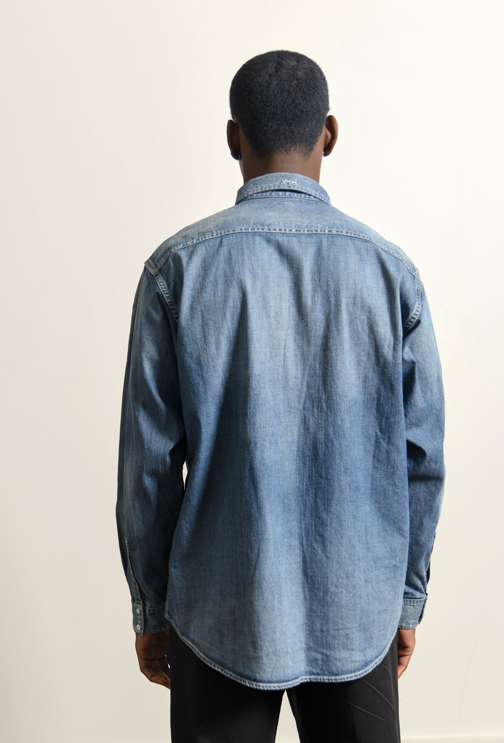 Visvim SS Handyman Shirt Damaged Indigo – NOMAD