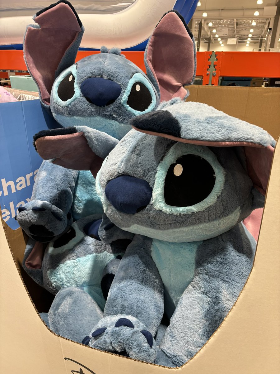スティッチ コストコ限定品 特大ぬいぐるみ ブランケット入り