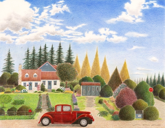 ☆新講座☆渡辺美香子の色鉛筆画 : ヴォーグ学園心斎橋校ブログ
