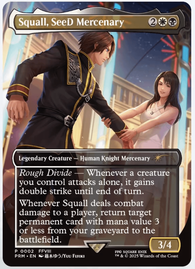 Standard Showdown Promo] Squall, SeeD Mercenary : r/magicTCG