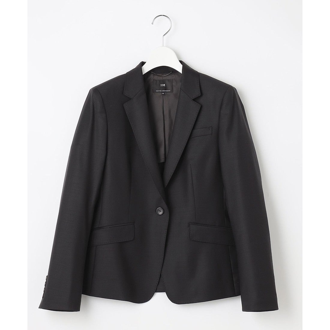 23区 【セットアップ対応】ファインネスウール ジャケット （ネイビー
