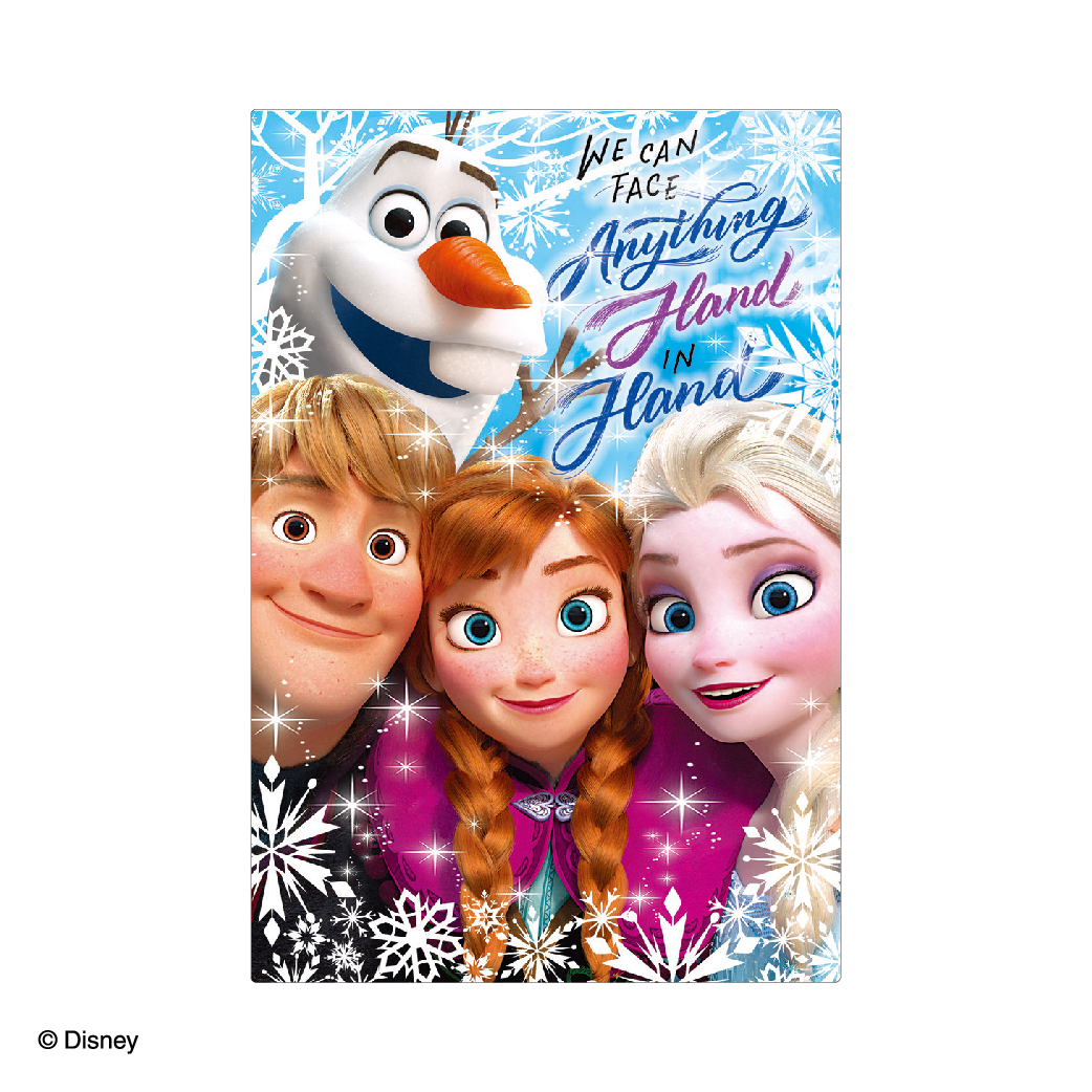 3Dポストカード アナと雪の女王／フレンズ S3798 | 2026年版手帳