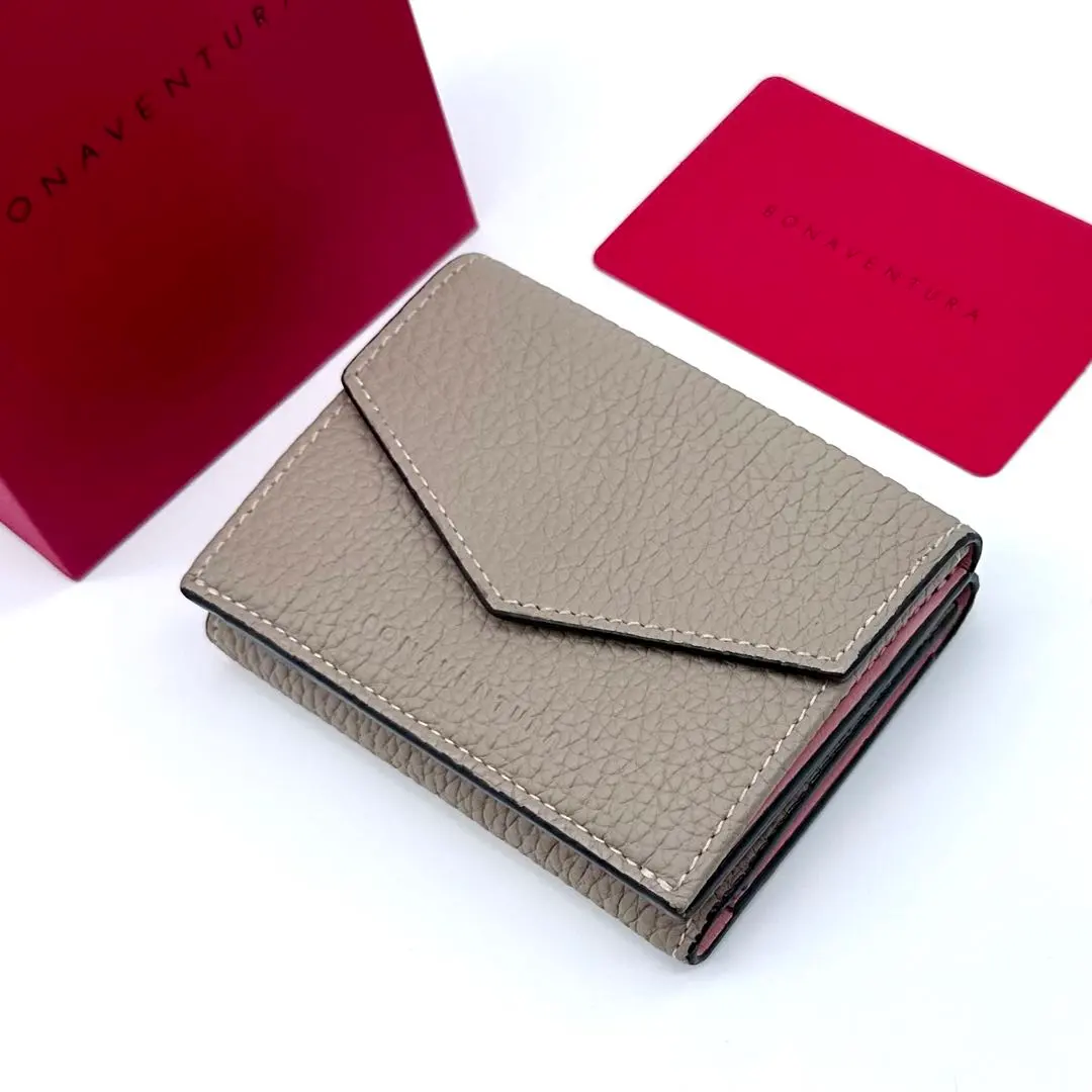 2026年最新】ボナベンチュラ 財布 グレージュ ベイビーピンクの人気