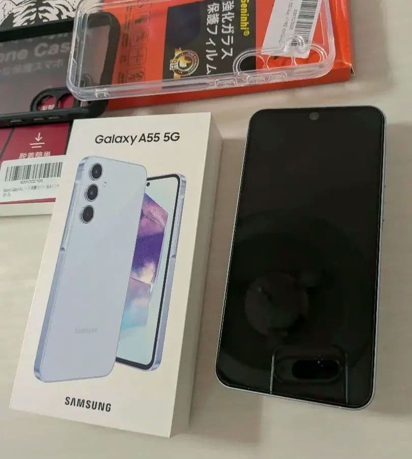 Galaxy A55 5G SCG27SWA 本体 オーサムアイスブルー