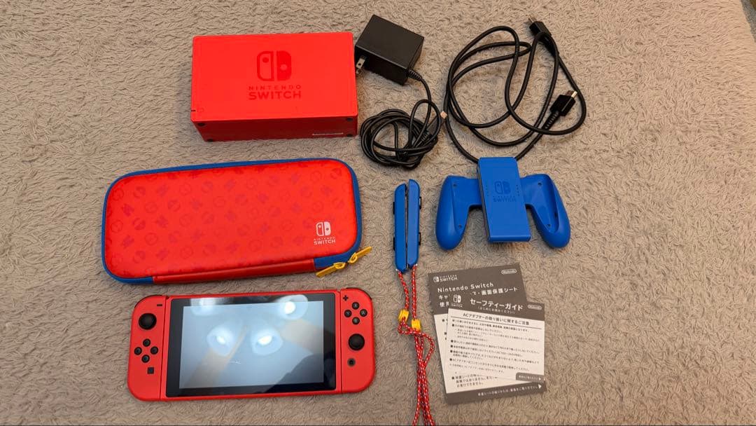 任天堂 Nintendo Switch マリオレッド×ブルー セット Nintendo Switch マリオレッド×ブルー セット」が2月12日に発売決定