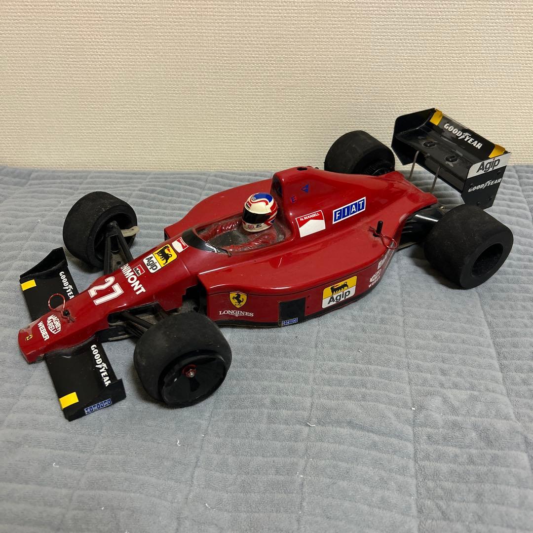 タミヤ 1/10 F102 フェラーリ640 F1 ラジコン マンセル仕様 タミヤ 1/10 F102 フェラーリ640 F1 ラジコン マンセル仕様 - メルカリ