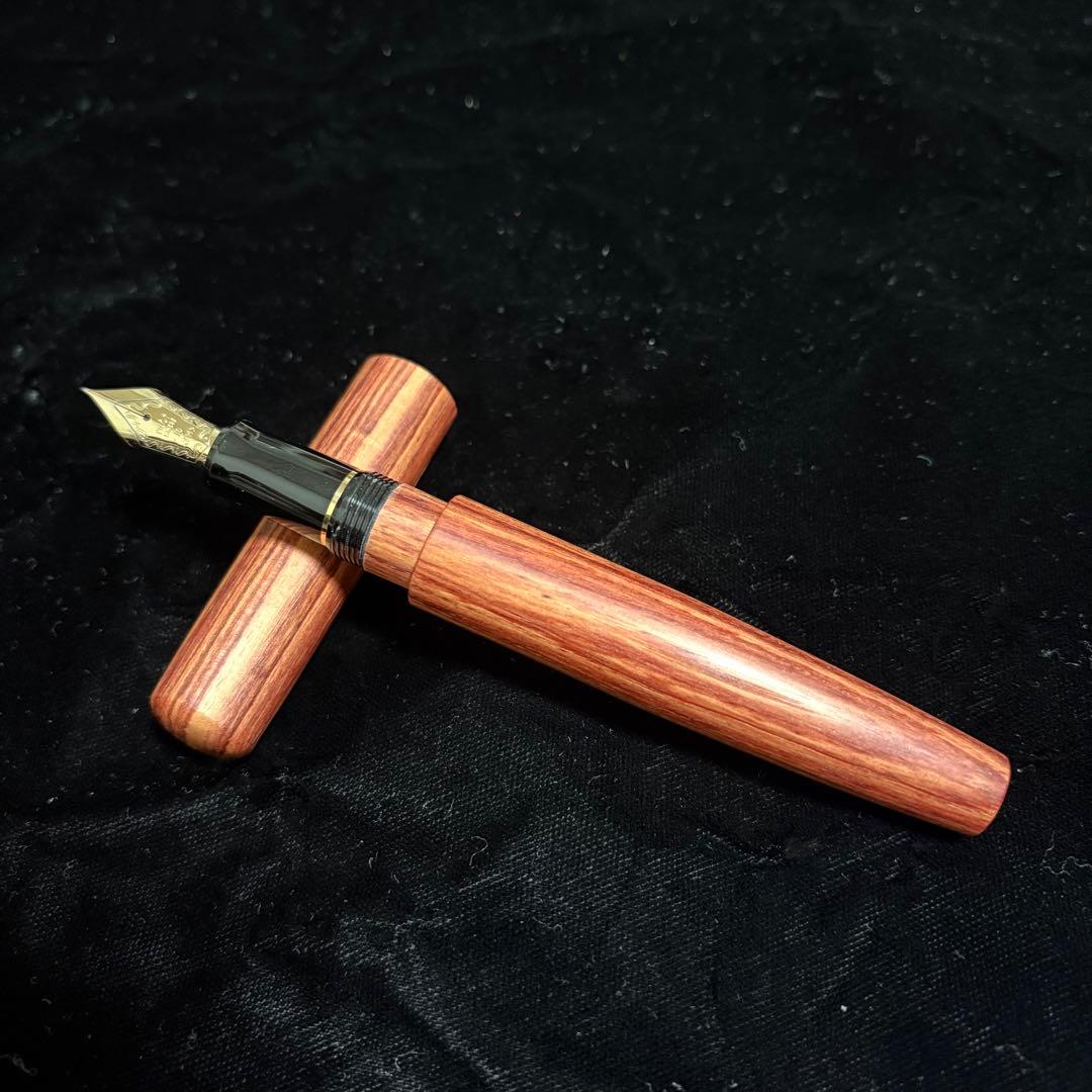 Stylo Art Karuizawa 万年筆シラネ チューリップウッド 金ペン Stylo Art Karuizawa 万年筆シラネ チューリップウッド 金ペン - メルカリ