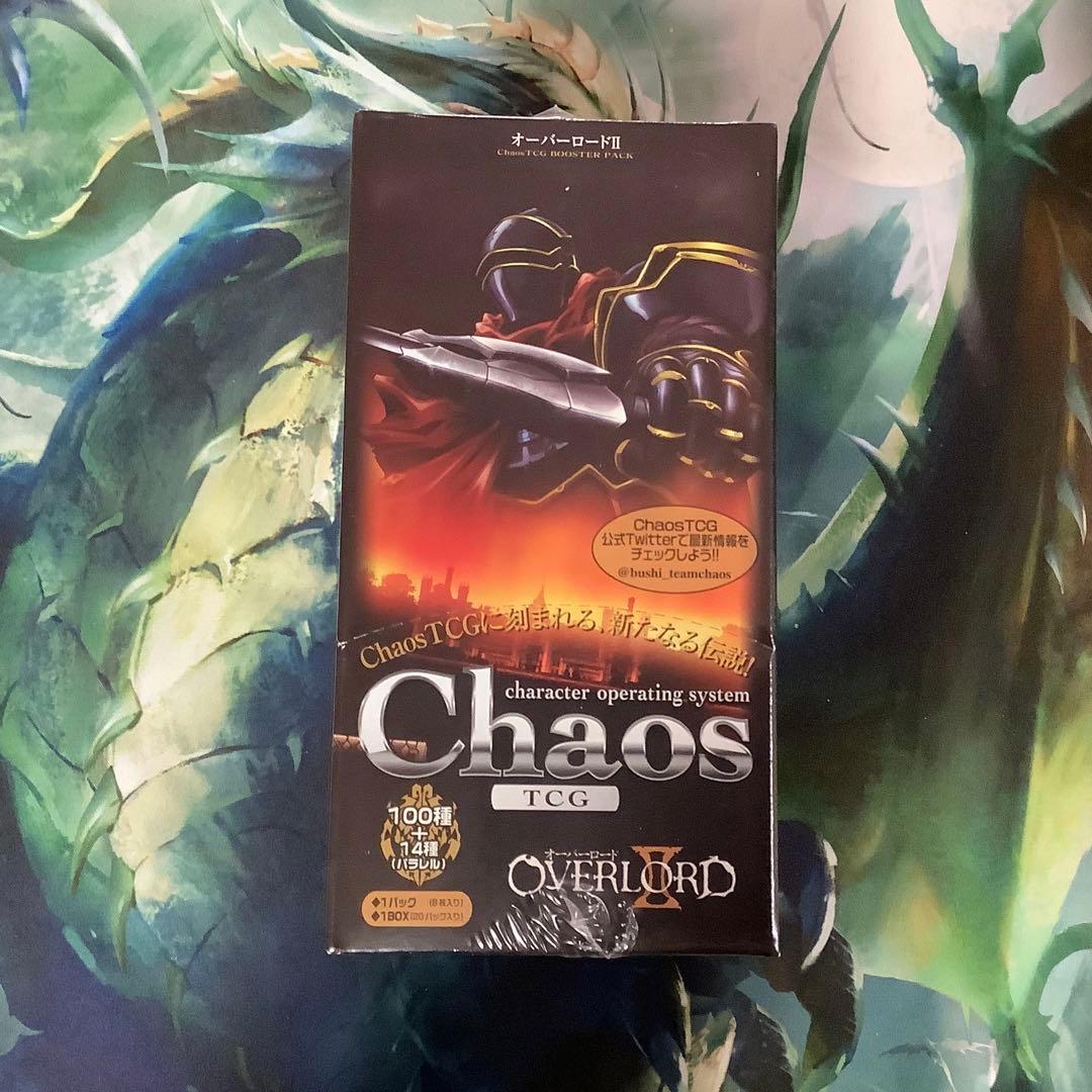 Chaos TCG オーバーロード 未開封 BOX シュリンク付き ChaosTCG オーバーロード 初版 絶版 未開封BOX Chaos TCG オーバー