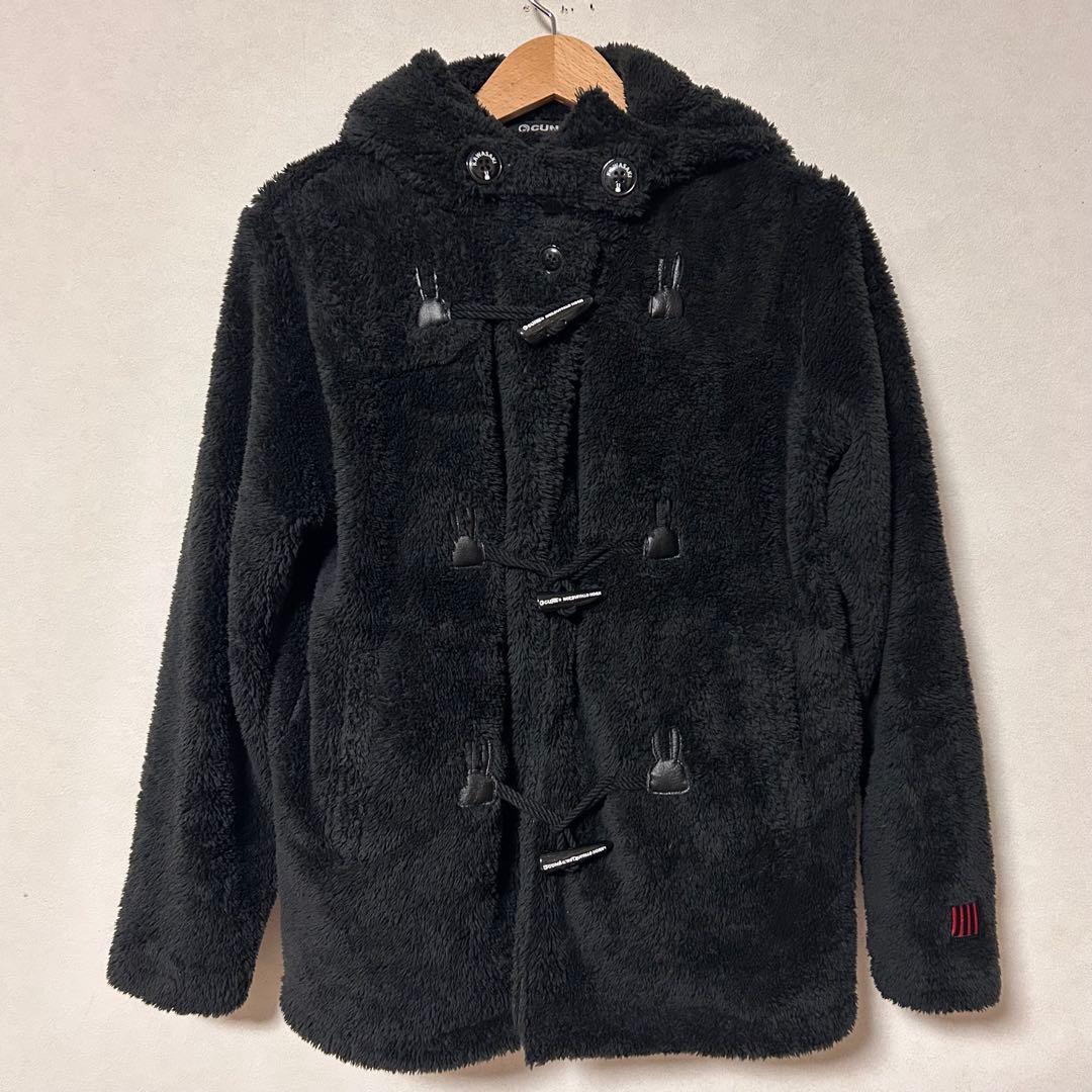 cune キューン　レディース　うさぎ　ボア起毛もこもこ　ダッフルコートパーカー cune キューン レディース うさぎ ボア起毛もこもこ ダッフルコート
