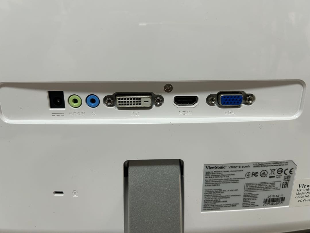 ViewSonic 32インチ　湾曲　ディスプレイ