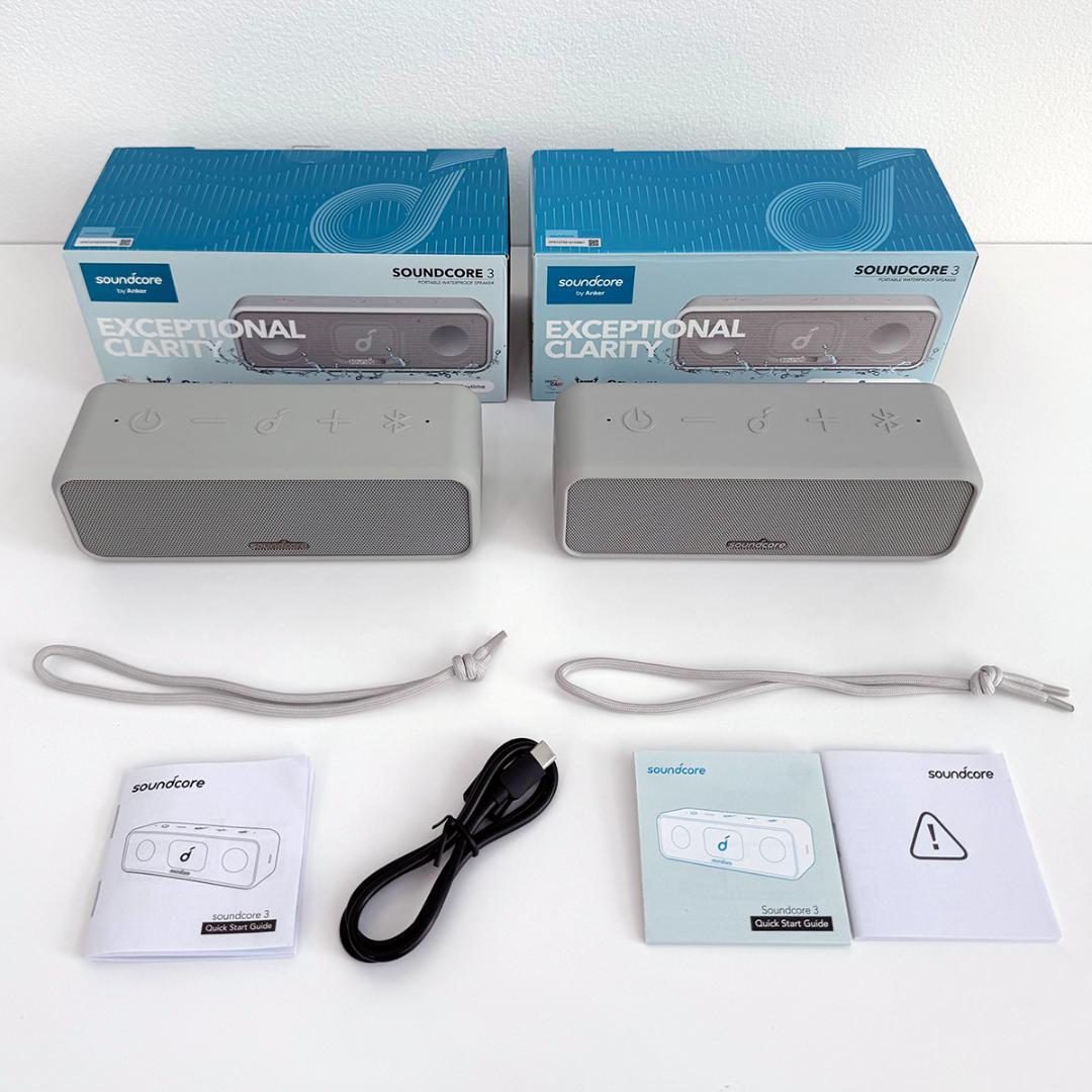 Anker Soundcore 3 グレー・ワイヤレススピーカー・美品2個セット 楽天市場】Anker Soundcore 3 Bluetooth スピーカー / bluetooth