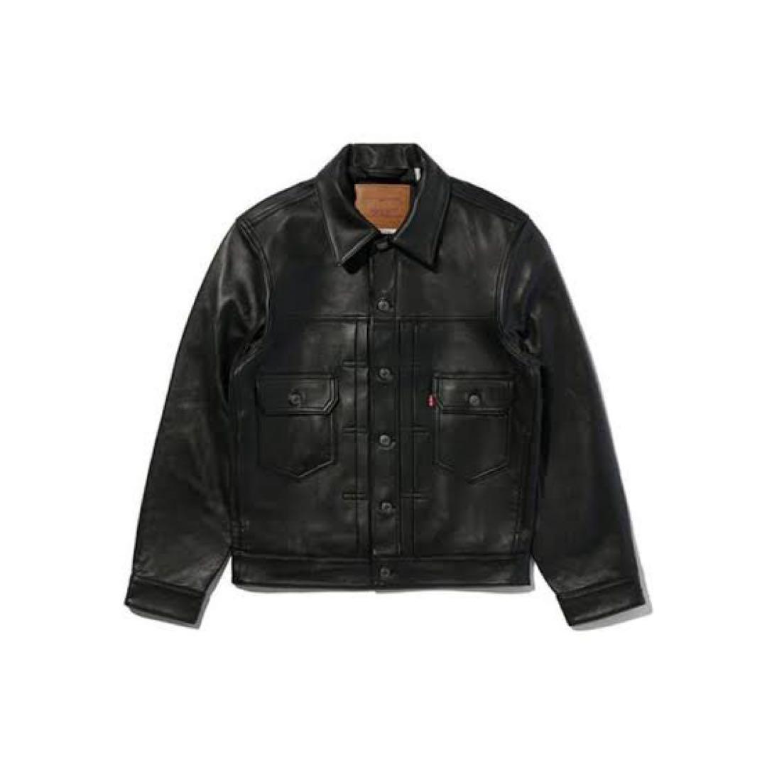 LEVI'S PREMIUM BLACK LEATHER JACKET サイズS PREMIUM BLACK FULLZIP SPORTS LEATHER JACKET – リーバイス®公式