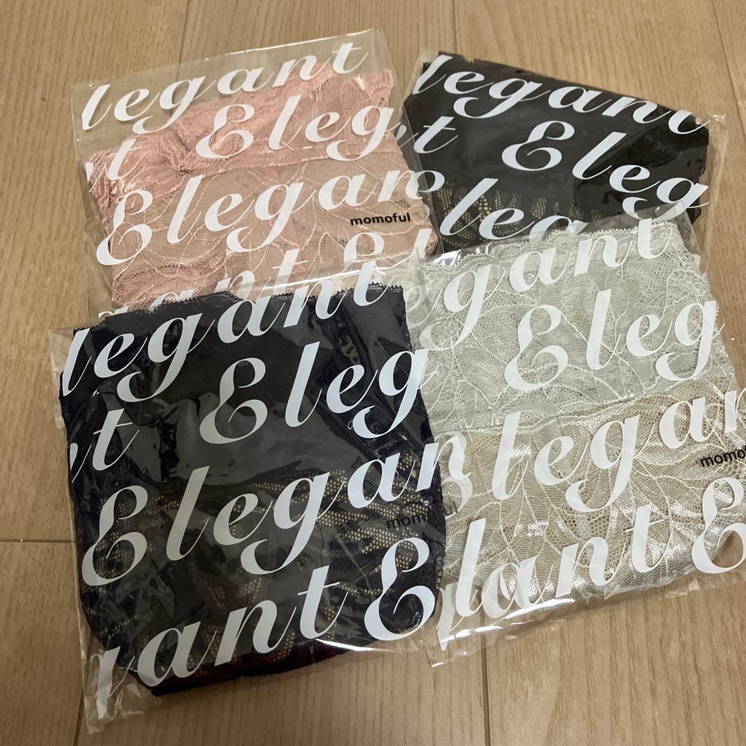 momoful モモフル 吸水ショーツ 4色セット 花柄レース 楽天市場 | モモフル【公式】 - 履いた瞬間、即ヒップアップ！美尻