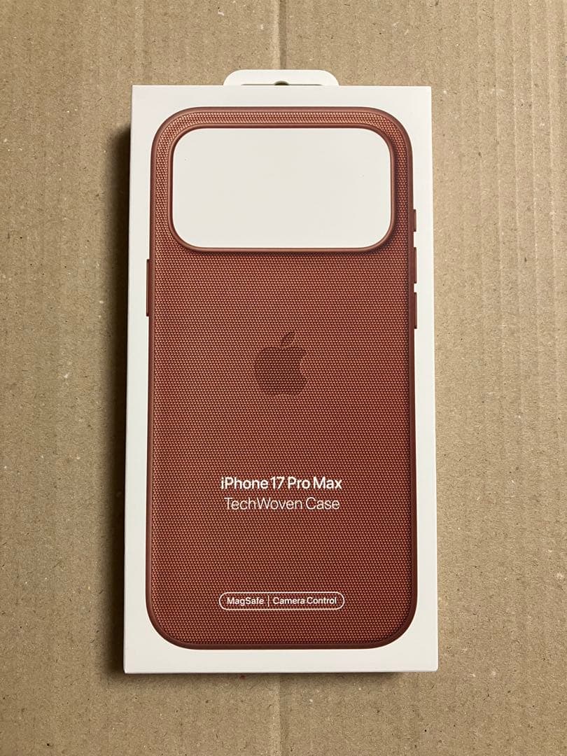 iPhoneアクセサリー iPhone 17 PRO MAX Tech Woven case sienna Apple iPhone 17 Pro Max TechWoven Case with MagSafe - Sienna