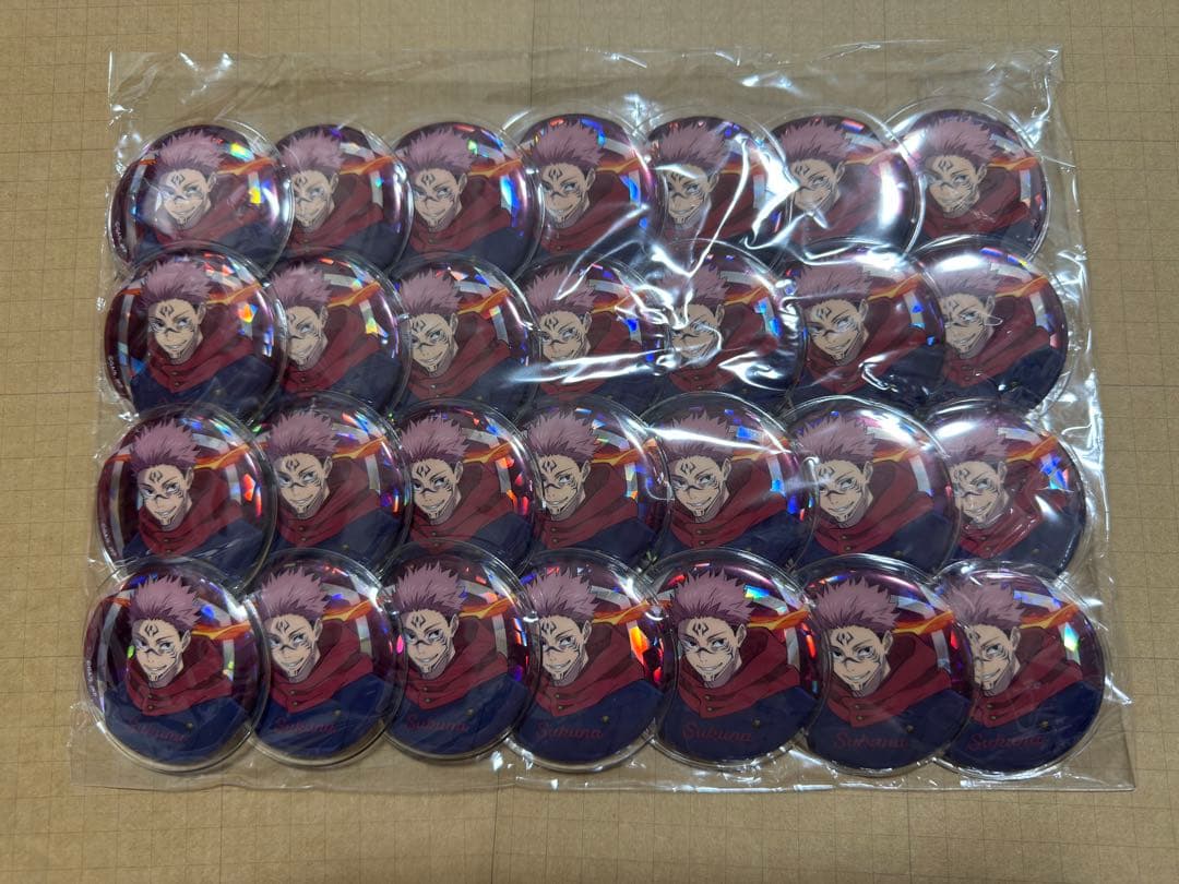 両面宿儺 呪術廻戦 TOHO ホロ缶バッジ 痛バ利用分28個セット 呪術廻戦』缶バッジ4個セット EMOTIONS 宿儺 －人外魔境新宿