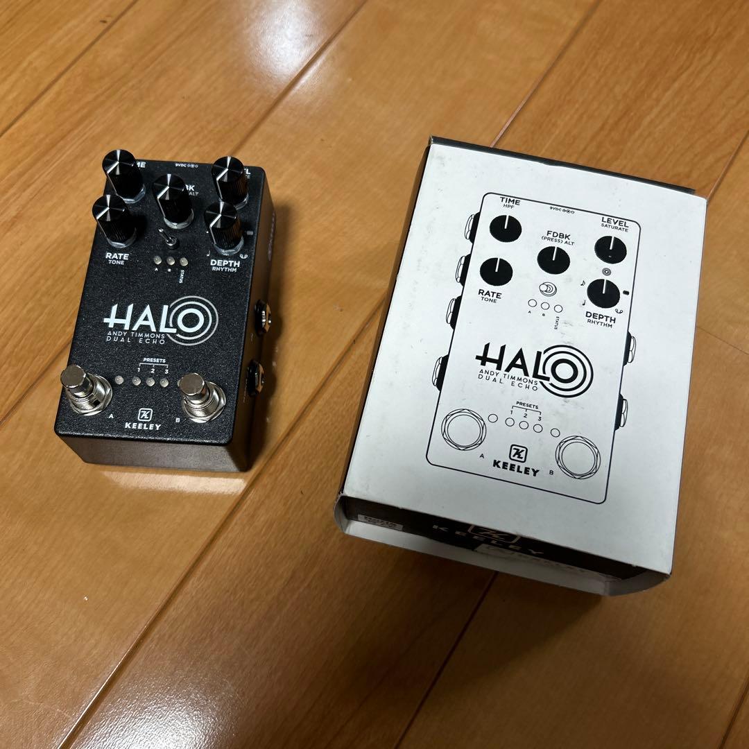 Keeley HALO ギターエフェクター Keeley Halo Andy Timmons Dual Echo Pedal - Andy Apple Red