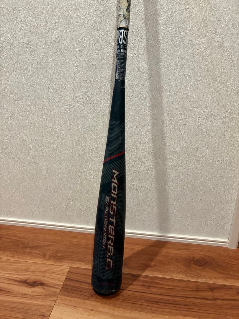 モンスターブラックキャノン　軟式バット 84cm 730g ミドルバランス ブラックキャノン ゼット 軟式 バット モンスターブラックキャノン