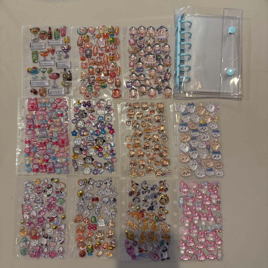 シール帳完成品　ボンドロサンリオ　ディズニー シール帳完成品♡全て正規品サンリオ&ディズニーボンボンドロップ