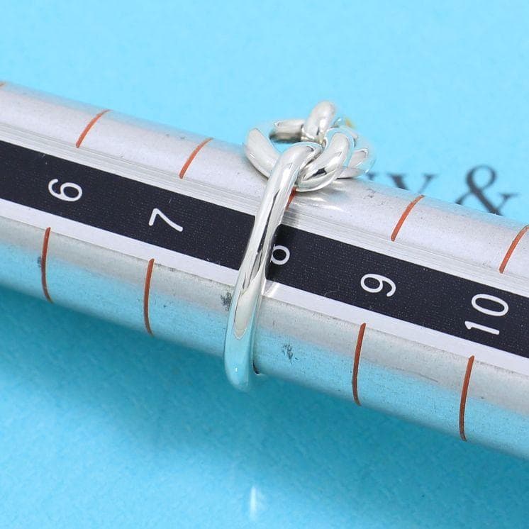 ティファニー TIFFANY 8号 フック＆アイ リング 良品 1216 丸 2026年