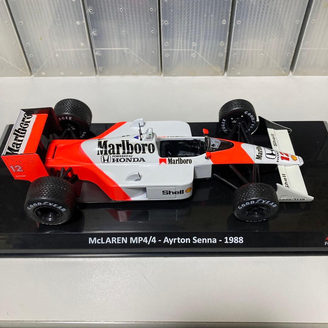 デアゴスティーニ 1/24 McLaren MP4/4 アイルトンセナ マルボロ - メルカリ