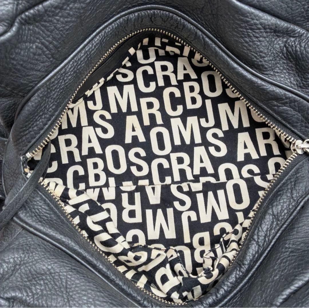 マークジェイコブス MARC JACOBS ボストンバッグ レザー 黒 安価