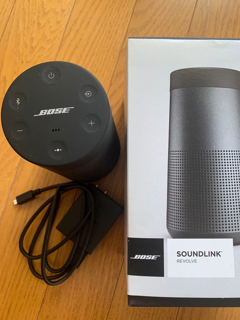 最終値下げ！Bose SoundLink Revolve ブラック 箱・取説付 BOSE ポータブルPA「L1 Compact system」購入で、もれなく「SoundLink