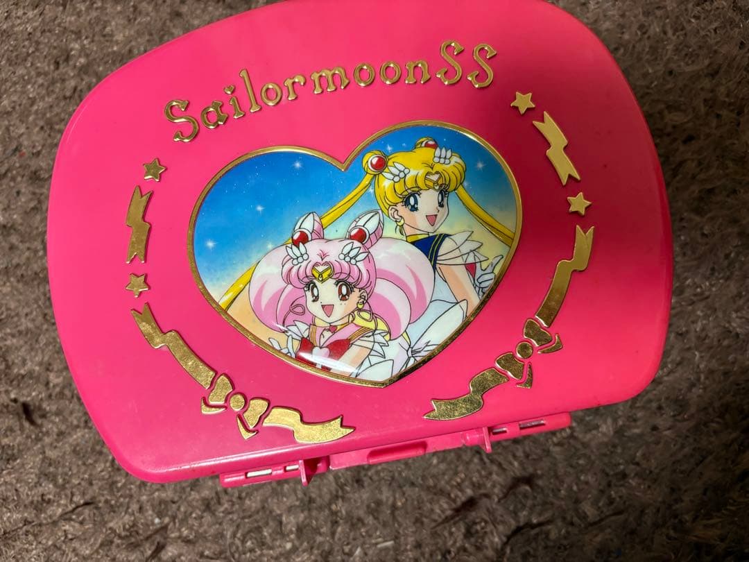 【希少】セーラームーン アクセサリーケース ピンク 希少】セーラームーン アクセサリーケース ピンク 希少