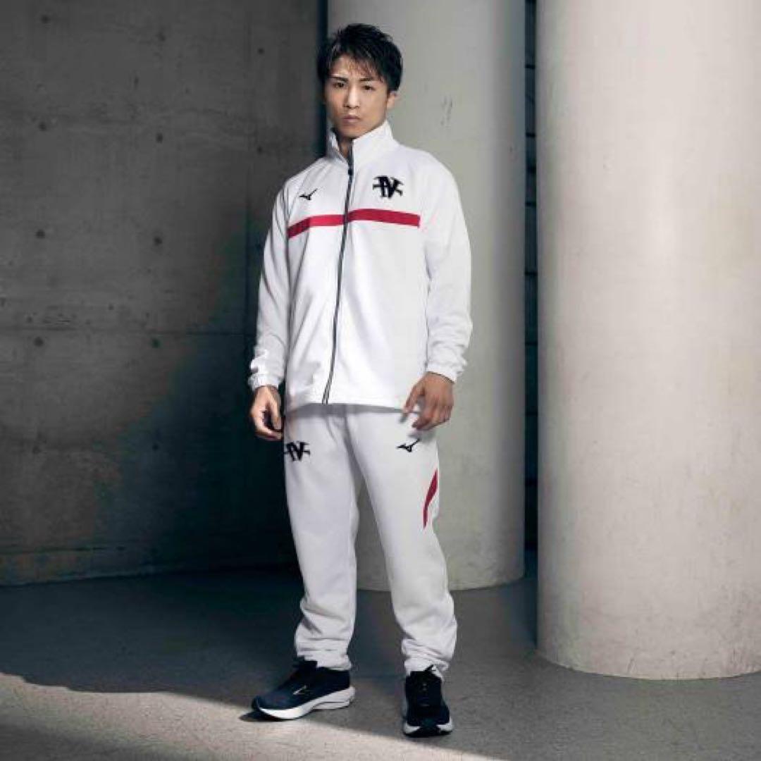 【ナニナニ】12.24東京 井上尚弥選手試合記念ウォームアップ上下セット 5.6東京 井上尚弥限定ウォームアップ上下セット|32JGBX10|ウエア