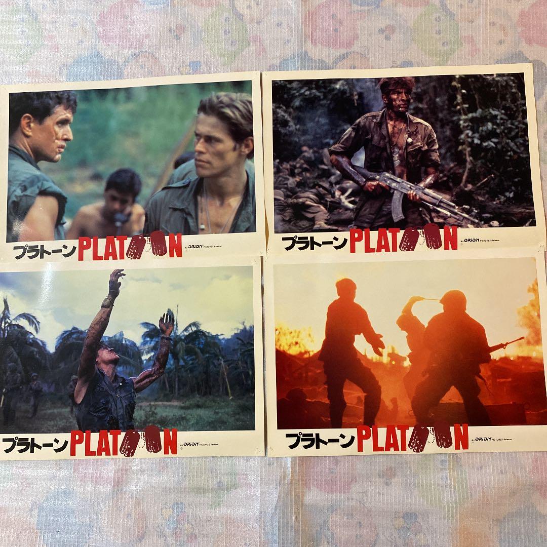 1987年映画　PLATOON 『プラトーン』カラースチール　4枚 限定2枚】PLATOON（プラトーン）1986 / 映画ポスター | POP ART BANANAS