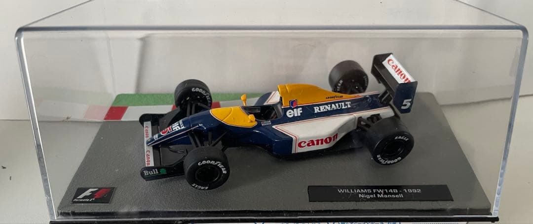 再再値下げ！WILLIAMS FW14B 1992 ナイジェル・マンセル セバスチャン・ベッテル、マンセルをタイトルに導いた1992年の