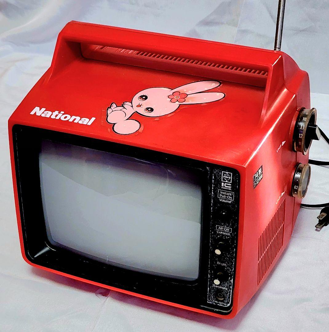 【昭和レトロ】レトロポップ/小型白黒テレビ